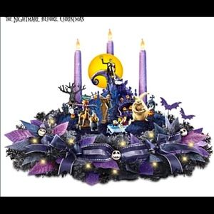 The Bradford Exchange Nightmare before Christmas centerpiece